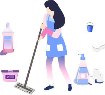 家政服務手機海報